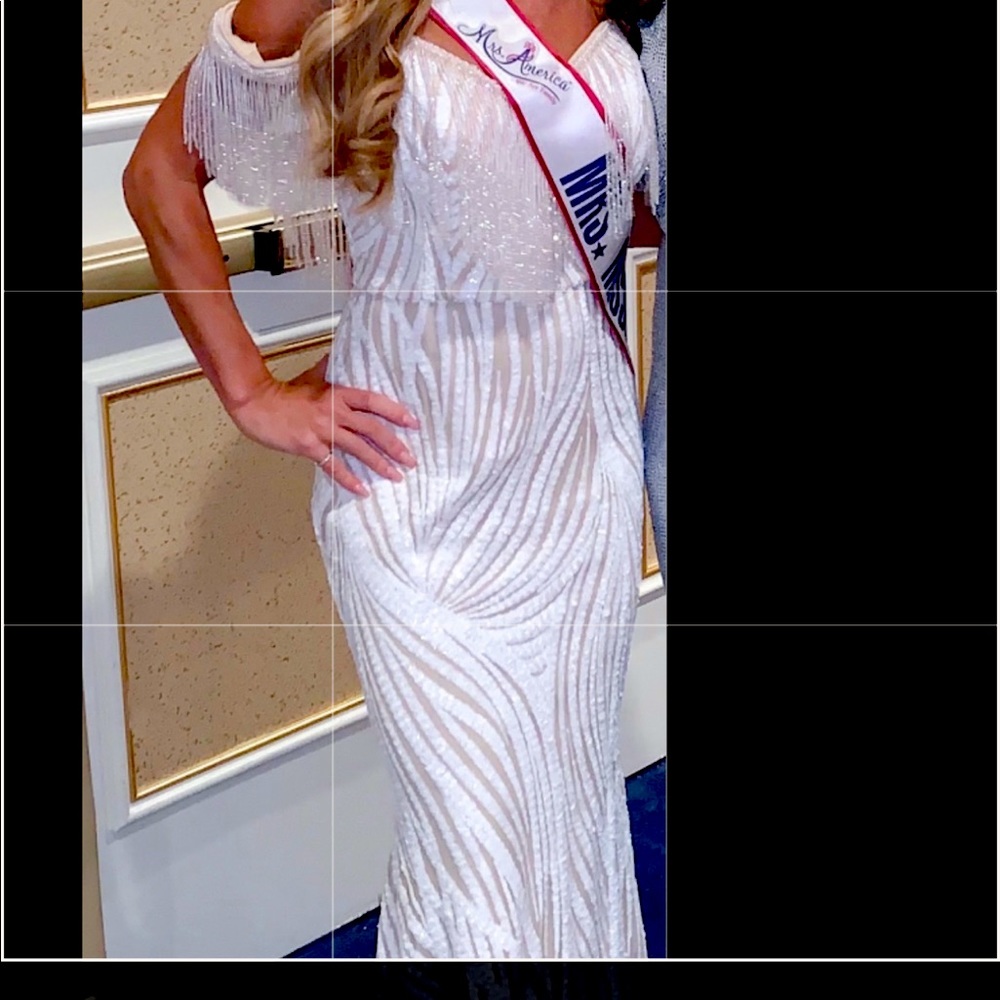 Ashley Lauren white gown